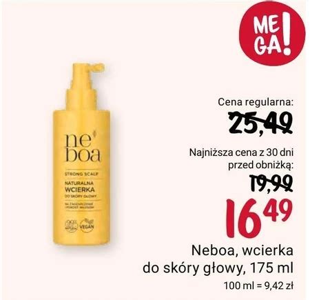 Wcierka Do Sk Ry G Owy Neboa Taniej Promocja Rossmann Ding Pl