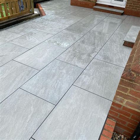 Kandla Grey Outdoor Porcelain Paving Tiles 900x600 2175sqm 20mm