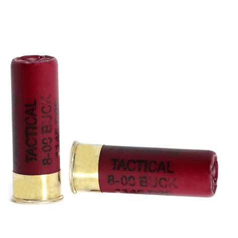 Federal Law Enforcement 12 Gauge Ammo 2 3 4 00 Buckshot 8 Pellet