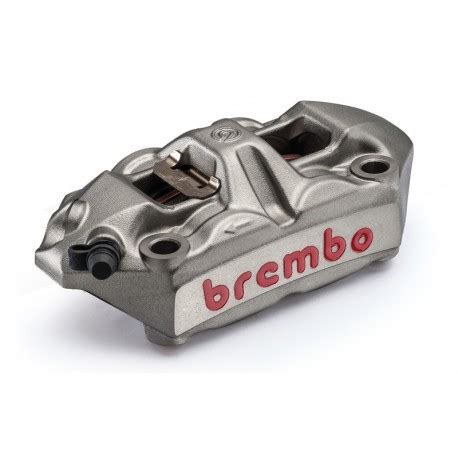 Etrier de frein avant droit BREMBO M4 titane Ø34mm Equip Moto