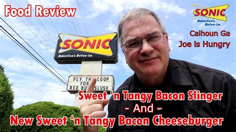 Sonic New Sweet ‘n Tangy Bacon Cheeseburger Sweet ‘n Tangy Bacon