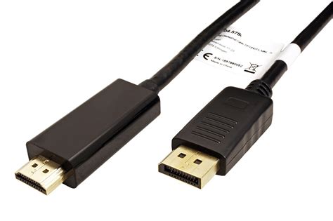 DisplayPort - HDMI kabel, DP(M) -> HDMI M, 4K2K@60Hz, 5m | SECOMP a.s.