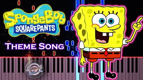 Spongebob Squarepants Theme Song Piano Tutorial And Cover Spongebob