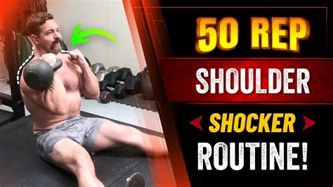 Rep Shoulder Shocking Growth Routine Build Dense Cannonball Delts