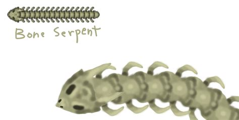 Drawing Terraria Enemies 11 Bone Serpent Rterraria