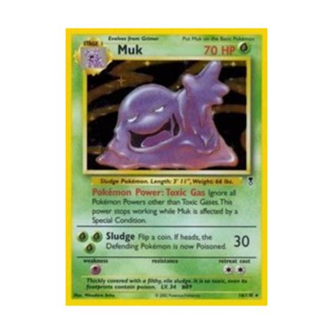 Pokemon Pokemon Legendary Collection Muk Hr Holo Fair Ebay