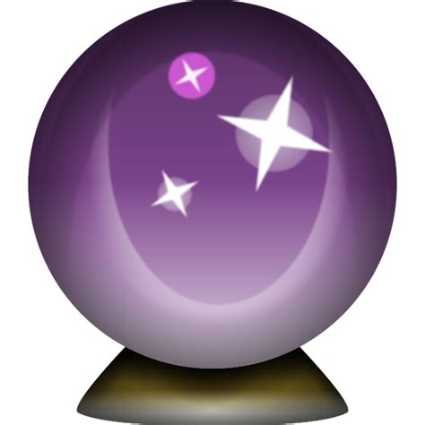 Download Crystal Magic Ball Emoji | Emoji Island