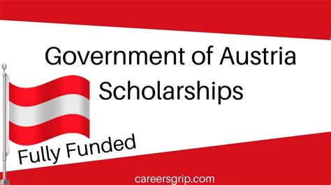 Government of Austria Scholarships | 2023 | Fully Funded