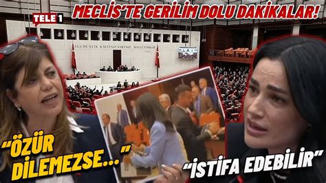 Meclis te küfür ettin tartışması Meral Danış Beştaş tan AKP li Vekil