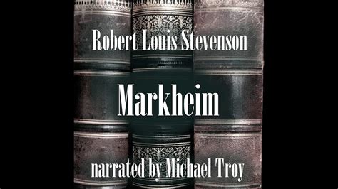 Markheim Robert Louis Stevenson Full Classic Audiobook Youtube