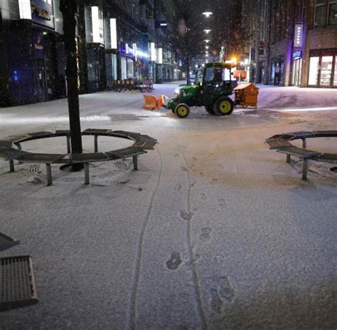 Winter krallt sich mit Schnee und Eiseskälte im Norden fest WELT