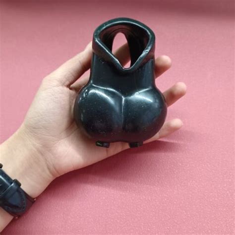 Male Scrotum Squeeze Ring Stretcher Penis Enhancer Delay Chastity Ball