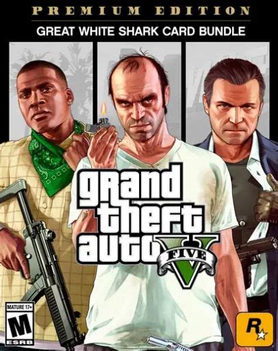 Buy Grand Theft Auto V Premium Edition Great White Shark Card Bundle