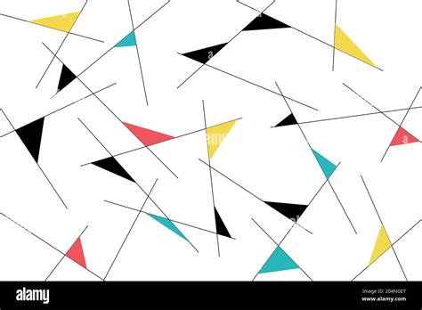 Abstract Background Pattern Made With Triangles And Lines Modern