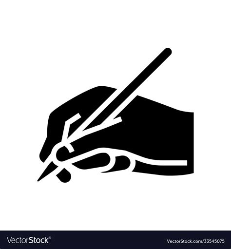 Writing Hand Symbol