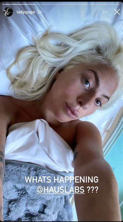 Lady Gaga Bares Her Natural Freckles In Gorgeous Selfie