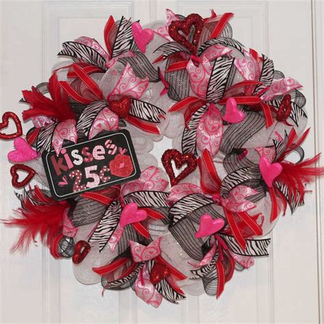 14 Inexpensive DIY Valentine Wreaths for Your Front Door and More