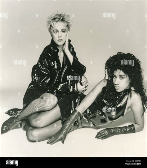 Pepsi And Shirlie Promotional Photo Of Uk Pop Duo About 1987 With Stock