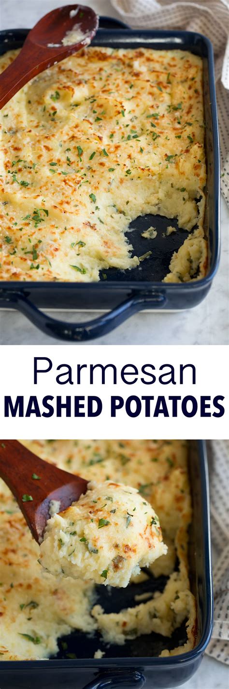 Baked Parmesan Mashed Potatoes Cooking Classy