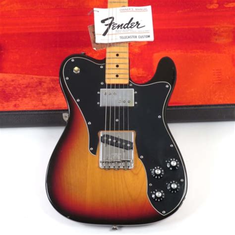 1973 Fender Telecaster Custom Sunburst > Guitars Electric Solid Body ...