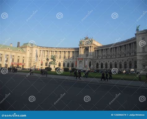 Imperial palace editorial stock image. Image of vienna - 126006474