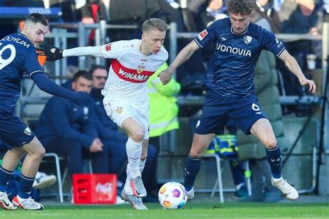 Über 50 Fotos vom Spiel Chris Führich mit VfB Stuttgart beim VfL Bochum