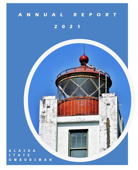 Annual Report Cover Alaska Ombudsman