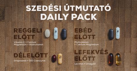Daily Pack komplex multivitamin-csomag - BioTechUSA