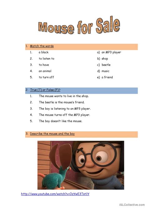 Movie Worksheet Video Or Movi English Esl Worksheets Pdf Doc