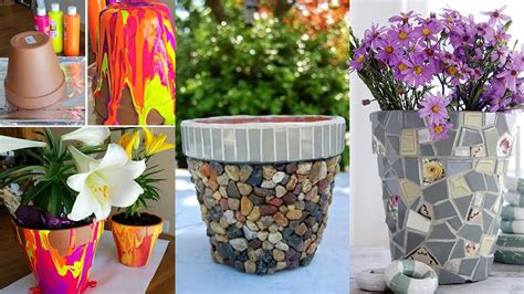 Ways To Decorate Plastic Flower Pots Best Flower Site