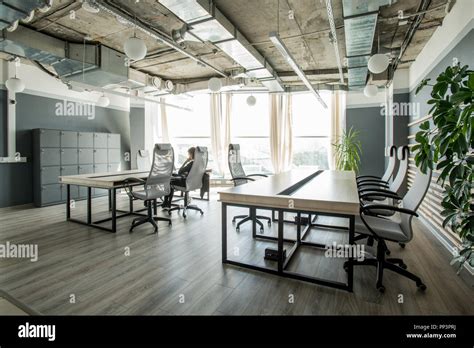 Modern Office Interior Stock Photo Alamy