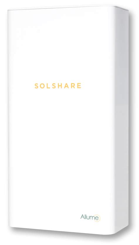 How Solshare Works Technical Allume Energy