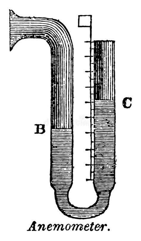 Anemometer Illustration Stock Illustrations Anemometer