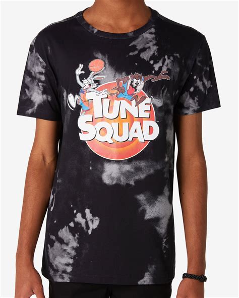 Riachuelo Camiseta Juvenil Tune Squad Space Jam Preto Tam A