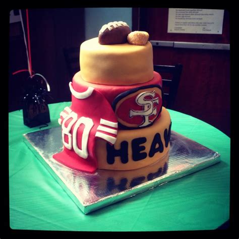 49ers Cake!!! | 49ers cake, Cake, Grooms cake