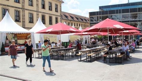 Fuldaer Stadtfest Gestartet Kulinarik Und Spa Rund Um Den Uniplatz