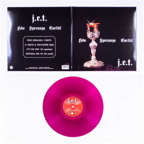 Fede Speranza Carità Clear Purple Vinyl Ltd ed 400 copie BTF