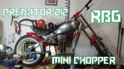 Predator 212 Mini Chopper Build Ep 1 Youtube