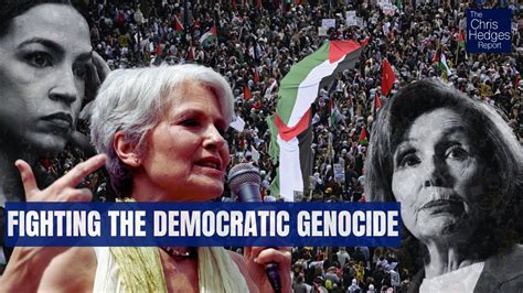 Campaigning Against Genocide W Dr Jill Stein Butch Ware The