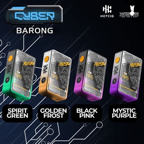 Promo Hotcig R Cyber Barong Edition Box Mod By Hotcig X Vape Boss