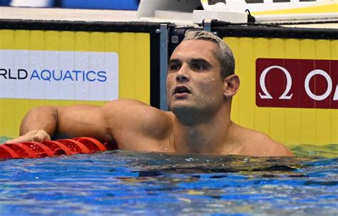 Mondiaux de natation Florent Manaudou passe à côté Marchand et le