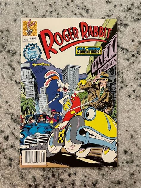 Roger Rabbit Nm Disney Comic Book Jessica Rabbit Cartoon Toontown