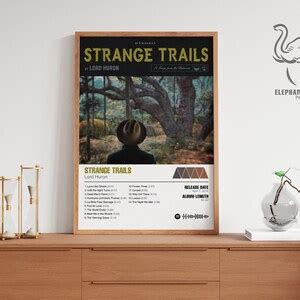 Strange Trails Album Poster Lord Huron Album Poster Wall - Etsy