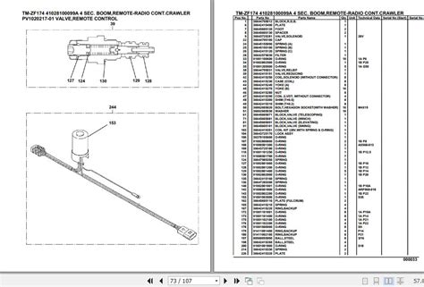 Tadano Cargo Crane Tm Zf Parts Catalog Auto Repair Manual Forum