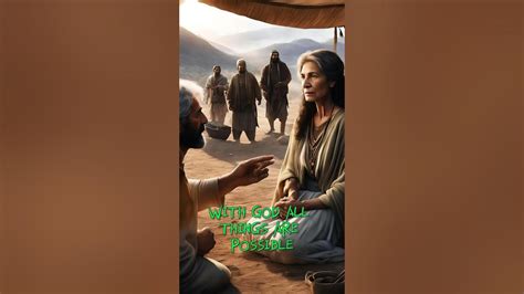 Sarah Laughs The Promise To Sarah Biblestories Youtubeshorts Youtube