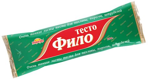 Тесто Фило «Морозко»