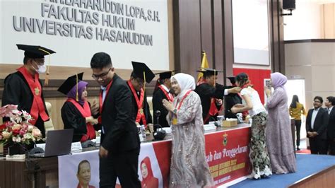 Ramah Tamah Penggelaran Wisuda Fakultas Hukum Unhas Periode Ii Tahap