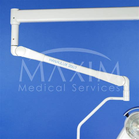 Heraeus Hanaulux Standard Single Surgical Light System Maxim Medical