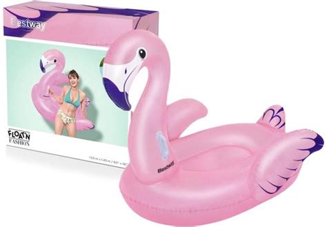 Bestway Flamingo Opblaasbaar Zwembadspeelgoed Volwassenen 153x143