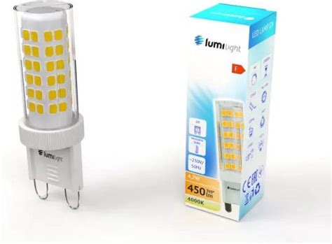 Żarówka LED G9 4 2W barwa neutralna ceramic LL6150 LUMILIGHT Opinie i